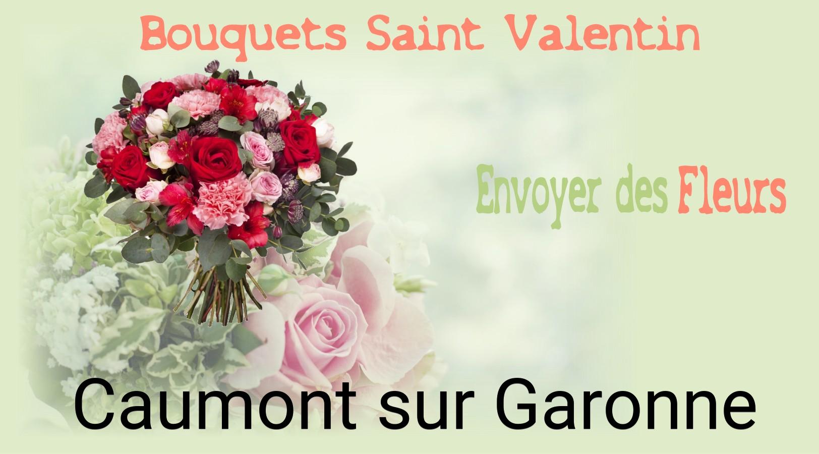 Roses de Saint-Valentin livrées à Caumont-sur-Garonne